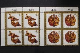 Berlin, MiNr. 858-859 Viererblöcke, Ecken Links Oben, Postfrisch - Unused Stamps