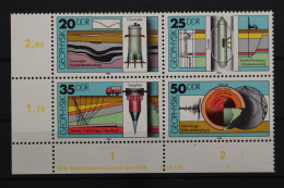 DDR, MiNr. 2557-2560, 4er Block, Ecke Li. Unten, DV 3, Postfrisch - Autres & Non Classés