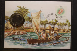 Tonga, Numisbrief, 10.4.1989 - Autres & Non Classés