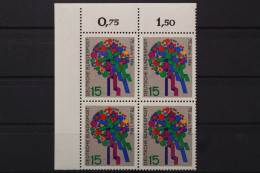Deutschland, MiNr. 475, Viererblock, Ecke Links Oben, Postfrisch - Unused Stamps