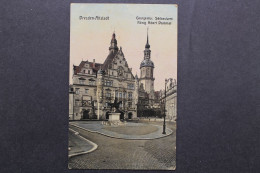 Dresden, Altstadt, Georgentor, Schlossturm, König Albert Denkmal - Autres & Non Classés