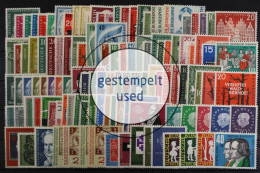 Deutschland (BRD), MiNr. 204-325, Jahrgänge 1955-1959, Gestempelt - Unused Stamps