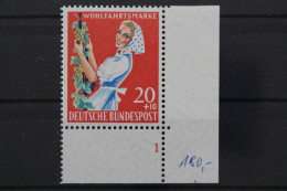 Deutschland (BRD), MiNr. 299, Ecke Re. Unten, FN 1, Postfrisch - Unused Stamps