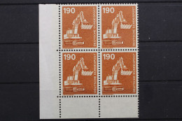 Deutschland, MiNr. 1136, Viererblock, Ecke Li. Unten, Postfrisch - Unused Stamps