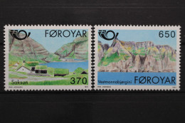 Färöer, MiNr. 219-220, Postfrisch - Faroe Islands