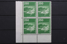 Deutschland, MiNr. 1137, Viererblock, Ecke Li. Unten, Postfrisch - Unused Stamps