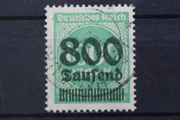 Deutsches Reich, MiNr. 308 B, Gestempelt, Geprüft Infla - Andere & Zonder Classificatie