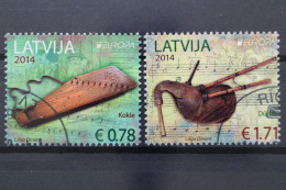 Lettland, MiNr. 904-905 A, Gestempelt - Latvia