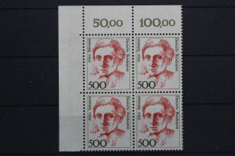 Deutschland, MiNr. 1397, Viererblock, Ecke Li. Oben, Postfrisch - Unused Stamps