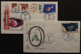 Neukaledonien, MiNr. 418-419 + 421, FDC - Other & Unclassified