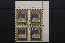 DDR, MiNr. 1319, Viererblock, Ecke Rechts Oben, ESST - Used Stamps