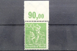 Deutsches Reich, MiNr. 187 C P OR, Postfrisch, Geprüft Infla - Andere & Zonder Classificatie