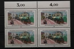 Berlin, MiNr. 822 PF II, Viererblock, Postfrisch - Variétés Et Curiosités