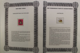 Irrtümer Auf Briefmarken, Vordruckalbum Mit 64 Blättern - Collections (en Albums)