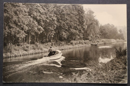 Waren/Müritz, Motorsportboot Im Elde-Kanal - Sonstige & Ohne Zuordnung