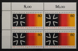 Deutschland, MiNr. 1266, Viererblock, Ecke Li. Oben, Postfrisch - Unused Stamps