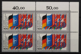 Deutschland, MiNr. 1034, Viererblock, Ecke Re. Oben, Postfrisch - Unused Stamps