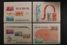 Indonesien, MiNr. Block 1-4, Postfrisch - Indonesia