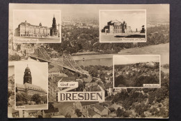 Dresden, Altmarkt, Theaterplatz U. Oper, Brücke, Rathaus, Weißer Hirsch - Autres & Non Classés