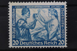 Deutsches Reich, MiNr. 505 B, Falz - Neufs