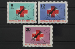 Vietnam, MiNr. 220-222, Ohne Gummierung - Vietnam