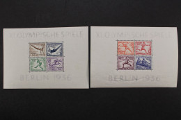 Deutsches Reich, MiNr. Block 5 + 6, Falz - Blocks & Sheetlets