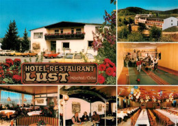 73910052 Hoechst Odenwald Hotel Restaurant Lust Gastraeume Kegelbahn - Other & Unclassified