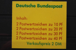 Deutschland (BRD), MiNr. MH 20 A II Mit Zählbalken, Postfrisch - Other & Unclassified