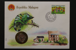 Madagaskar, Numisbrief Vom 28.4.89 - Sonstige & Ohne Zuordnung