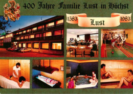 73910050 Hoechst Odenwald Hotel Lust Massage Solarium Whirlpool Sauna Kegelbahn - Autres & Non Classés
