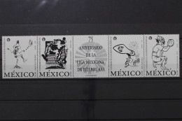 Mexiko, MiNr. 2781-2784 Fünferstreifen, Postfrisch - Mexico