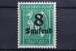 Deutsches Reich, MiNr. 278 PLF V, Postfrisch, BPP Kurzbefund - Errors & Oddities