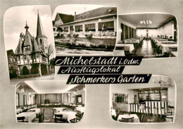 73910046 Michelstadt Ausflugslokal Schmerkers Garten Rathaus Saal Bar Nebenzimme - Michelstadt