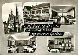 73910045 Michelstadt Ausflugslokal Schmerkers Garten Rathaus Saal Bar Nebenzimme - Michelstadt