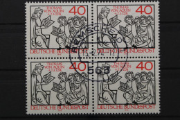 Deutschland (BRD), MiNr. 795 Viererblock, EST - Other & Unclassified