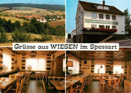 73910041 Wiesen Unterfranken Gasthaus Spessarteinkehr Gastraeume Panorama - Other & Unclassified