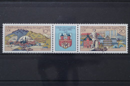 DDR, MiNr. 2533 PF I Im Dreierstreifen, Postfrisch - Variétés Et Curiosités