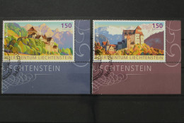 Liechtenstein, MiNr. 1839-1840, Ecke Rechts Unten, Gestempelt - Other & Unclassified
