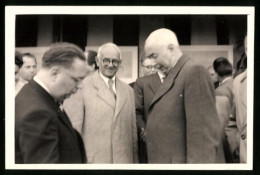 Fotografie Theodor Heuss Präsident Der Bundesrepublik Deutschland  - Beroemde Personen