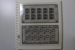 Lindner, Deutschland (BRD) Zehnerbogen 1997, T-System - Pre-printed Pages