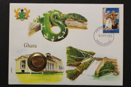 Ghana, Numisbrief Vom 8.4.80 - Sonstige & Ohne Zuordnung