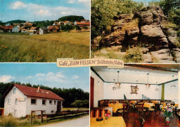 73910023 Boellstein Brombachtal Cafe Zum Felsen Gastraum Panorama Felsformation - Sonstige & Ohne Zuordnung