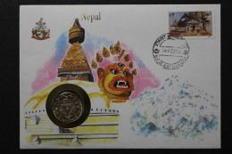 Nepal, Numisbrief Vom 14.2. ? - Other & Unclassified