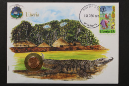 Liberia, Numisbrief Vom 12.12.85 - Autres & Non Classés