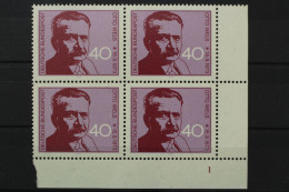 Deutschland (BRD), MiNr. 780 4er Block, Ecke Re U. FN 1, Postfrisch - Unused Stamps