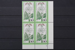 Deutschland, MiNr. 949 Viererblock, Ecke Re. U., FN 1, Postfrisch - Unused Stamps