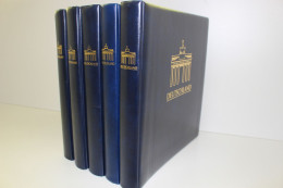 Sieger, 5 Blaue Ringbinder Mit Aufdruck "Deutschland", 12-Ringsystem - Sonstige & Ohne Zuordnung