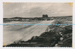 C002987 Fistral Bay And Headland. Newquay. H6584. Valentines. RP - World