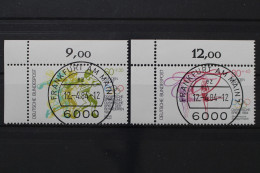 Deutschland (BRD), MiNr. 1206 + 1207, Ecke Links Oben, EST - Used Stamps