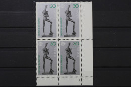 Deutschland, MiNr. 804 Viererblock, Ecke Re. U., FN 1, Postfrisch - Unused Stamps